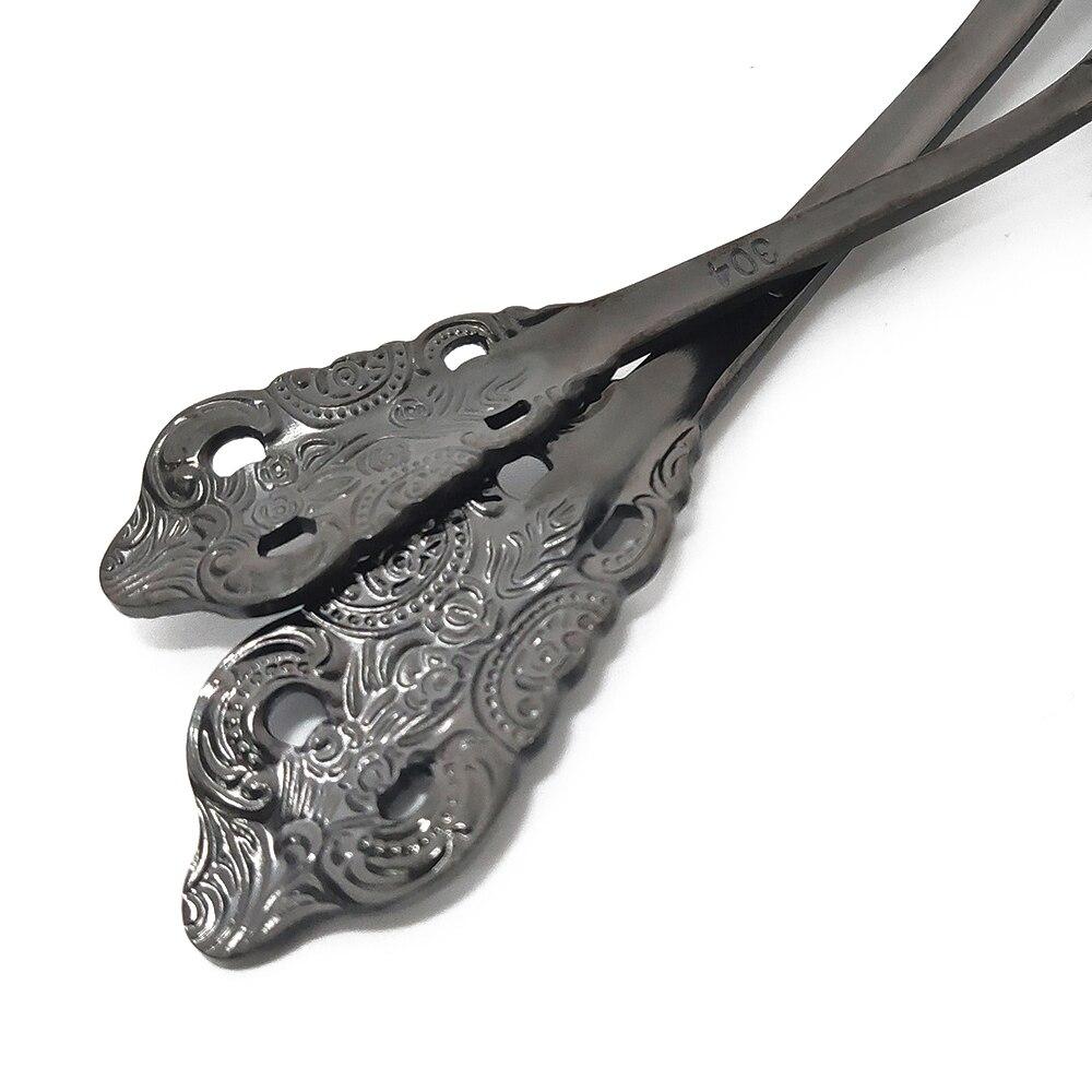 JANKNG 304 Stainless Steel Flatware Set Rainbow Dinnerware Set Gold Knife Fork Spoon Dinner Set Luxury Cutlery Silverware Set