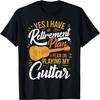 Retired Guitar Player Retirement Guitarist Old-Age Pension T-Shirt