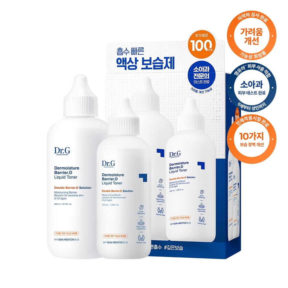 Dr.g [fast Moisturizing] Dr.g The Moisture Barrier D liquiD Toner 200ml Plan  +100ml 