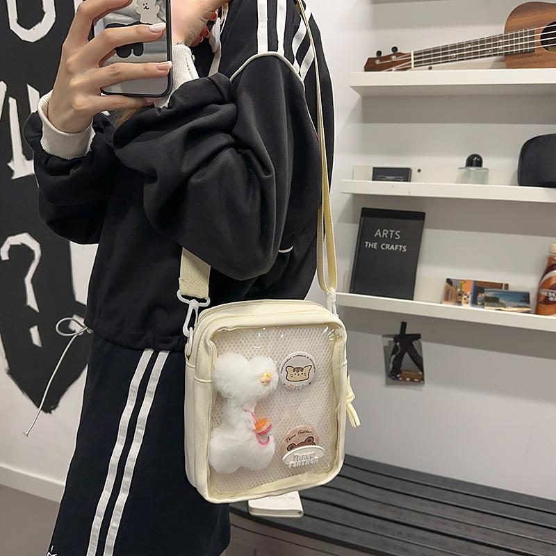 Summer Mobile Phone Bag Women'S Two-Dimensional Cute Pain Bag Student Leisure Travel Messenger Bag Small Satchel