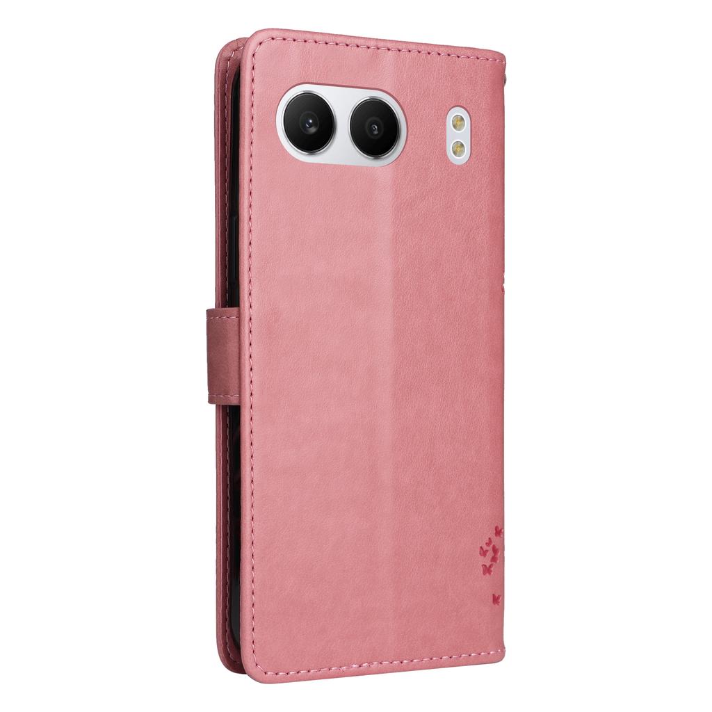 For OnePlus Nord 4 Phone Case with Stand Cat Tree Pattern Leather Wallet Mobile Cover