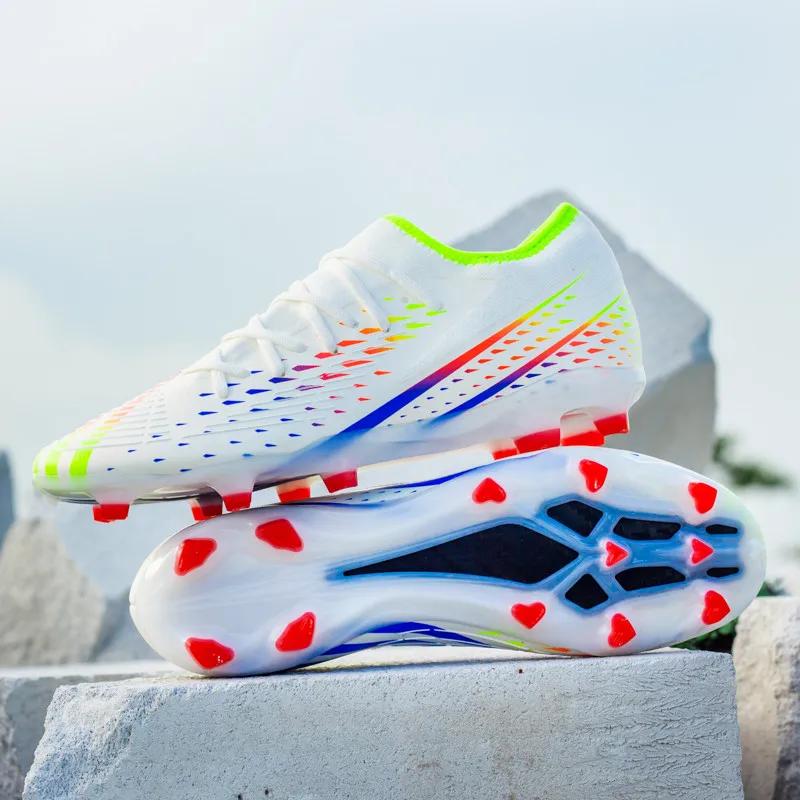 Männer Fußballschuhe Original Fußballschuhe Sneaker Feld Casual Gras Training Komfortable Spiel Sportswear Stollen Fußballschuhe