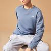 Li Ning Plain Logo Fleece Thick Long Sleeve Sweatshirt Unisex Sweatshirt Firestone-Blue AWDTC25-1