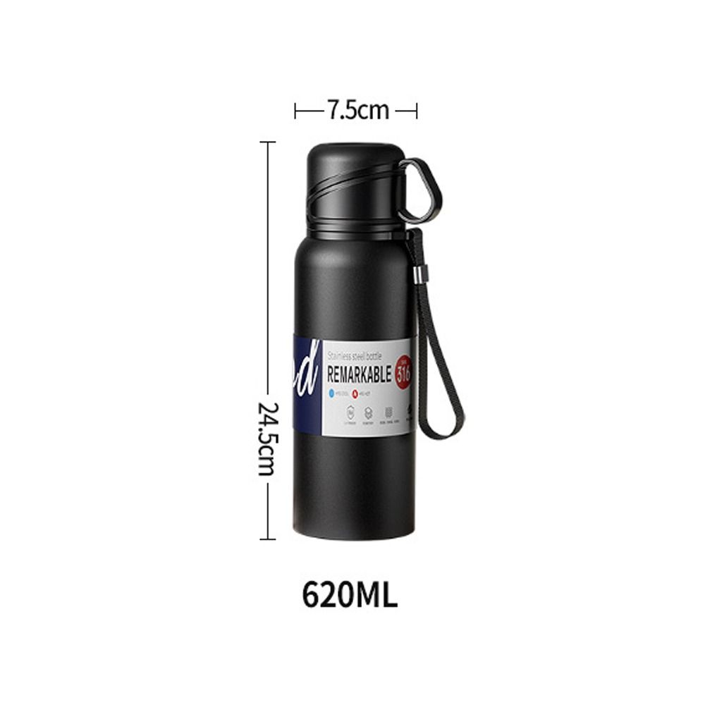 Large Capacity Insulated Cup Stainless Steel Outdoor Water Bottle Gifts Water Bottles