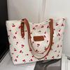 Borsa a Tote Capiente per Pendolari, Borsa a Mano alla Moda ed Elegante, Borsa a Spalla Singola Stampata