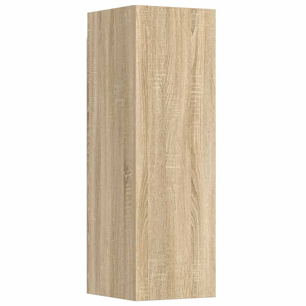 Vidaxl 3-Cz. TV Cabinet Set, Sonoma Oak, Wood-Based Material