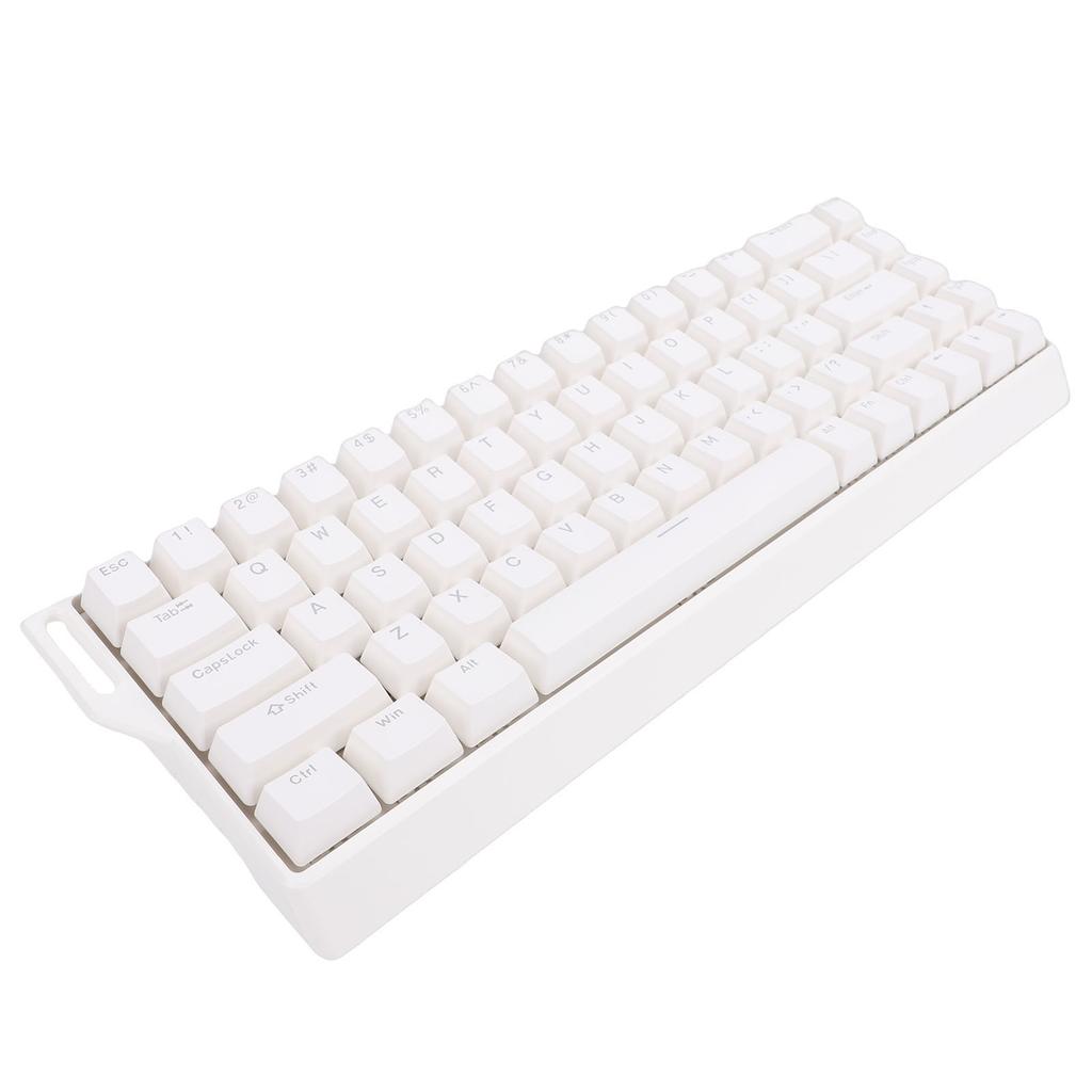Mechanical Gaming Keyboard Wired Wireless 60percent Rapid Trigger Gaming Keyboard with RGB Backlit 3 Mode Hall Effect