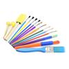 16PCS Children Paintbrushes Washable Paint Brushes Sponge Painting Brush Set for Toddler Kids Early DIY Learning Toys