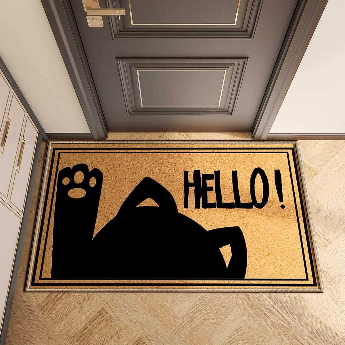 

Entrance Door Mat Outdoor Front Doormat Welcome Room Rugs Hallway Mats Washable Home Decor For Living Room 40x60cm