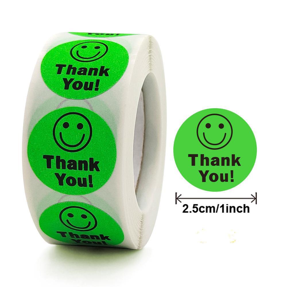 Stickers 500 Pcsroll Face Encouragement Reward Sticker Children Toy Decoration Sticker Label