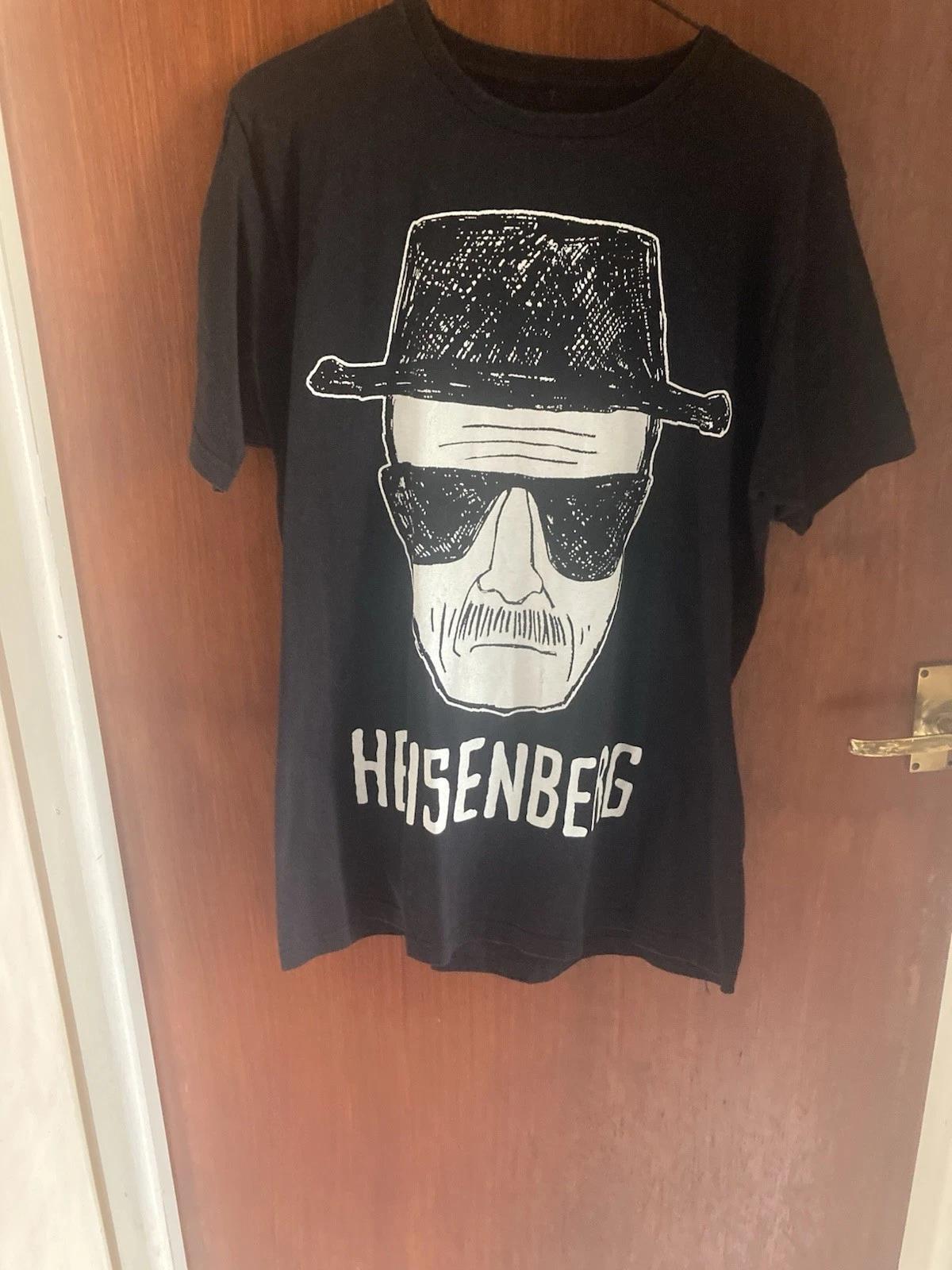 

GOOD c.2014 BREAKING BAD-Heisenberg-100% Cotton T-shirt Mens Womens Tees Top. LARGE SIZE. 4XL