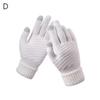Women Men Warm Winter Touch Screen Gloves Stretch Knit Mittens Full Finger Guantes Female Crochet Glove