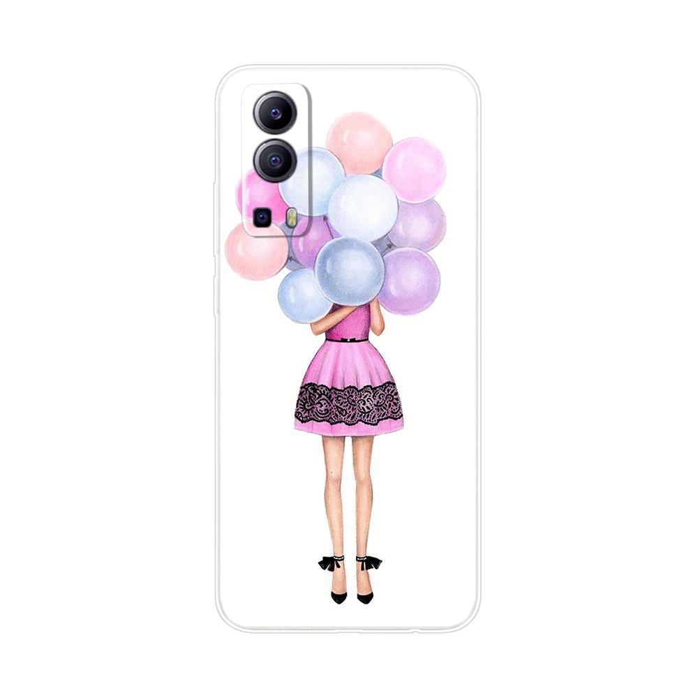 Per Custodia Vivo Y72 5G Silicone Morbido Trasparente TPU Copri Telefono Per Vivo Y52 5G vivoY72 Y 72 52 5G Custodia Funda Protettiva Coque