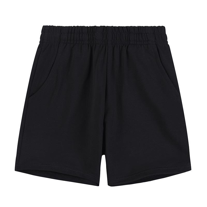 

Летняя детская униформа, шорты: Спортивные шорты для мальчиков белого, серого и темно-синего цвета 150 cm чёрный