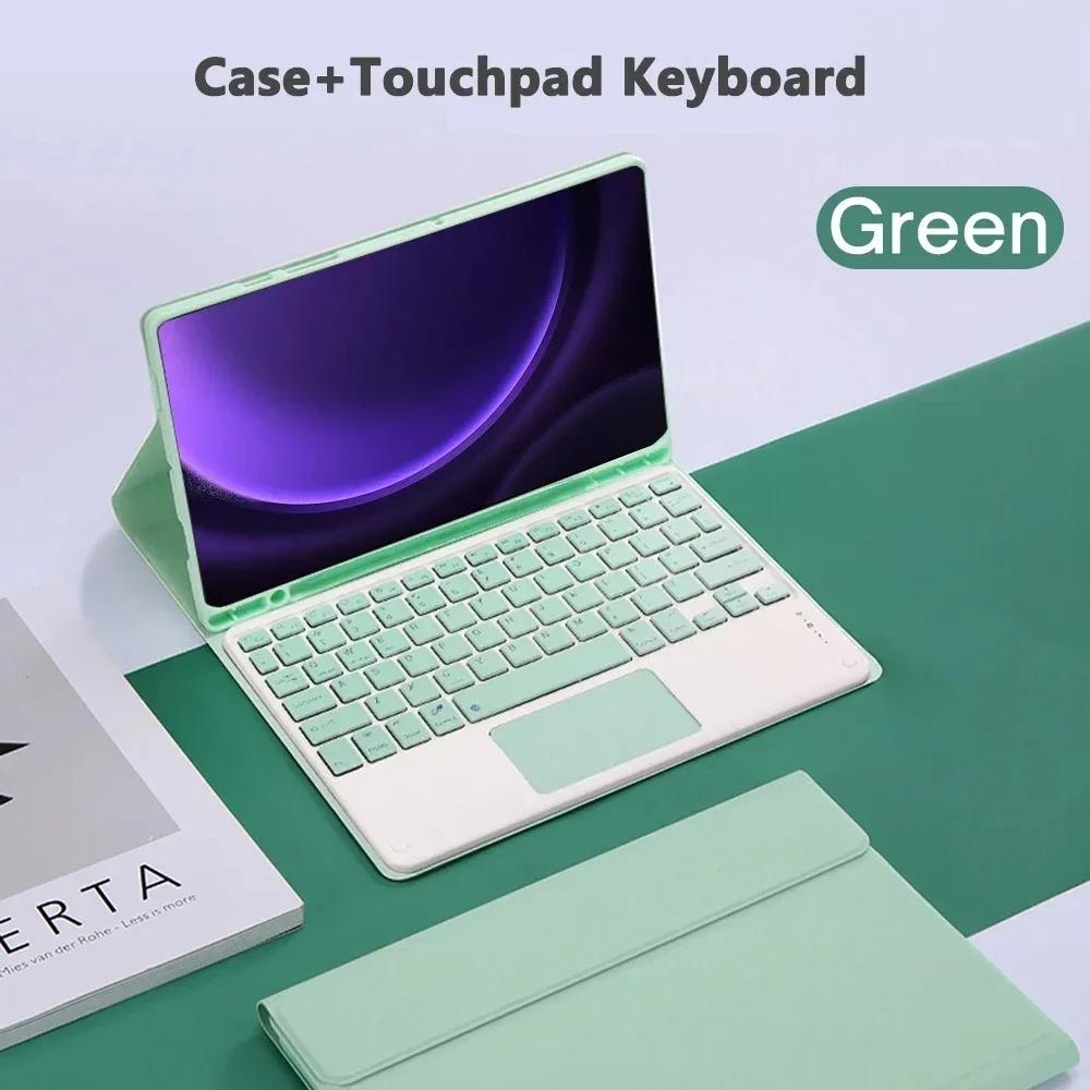 Keyboard Case for Samsung Galaxy Tab A11 Plus 11 Inch 2025 Tablets Keyboard Cover for Galaxy Tab A11+ SM-X230 SM-X235 Funda