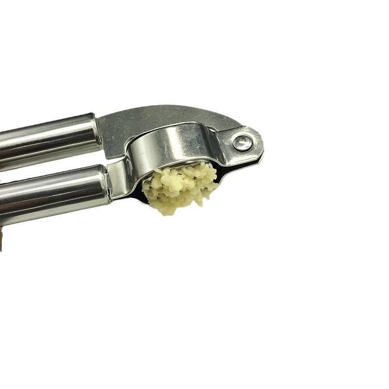 Manual Garlic Press and Mincer - Household Garlic Paste Maker and Kitchen Gadget
