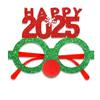 Christmas Santa Decoration Claus Snowman Glasses Adult Child Xmas Props Party