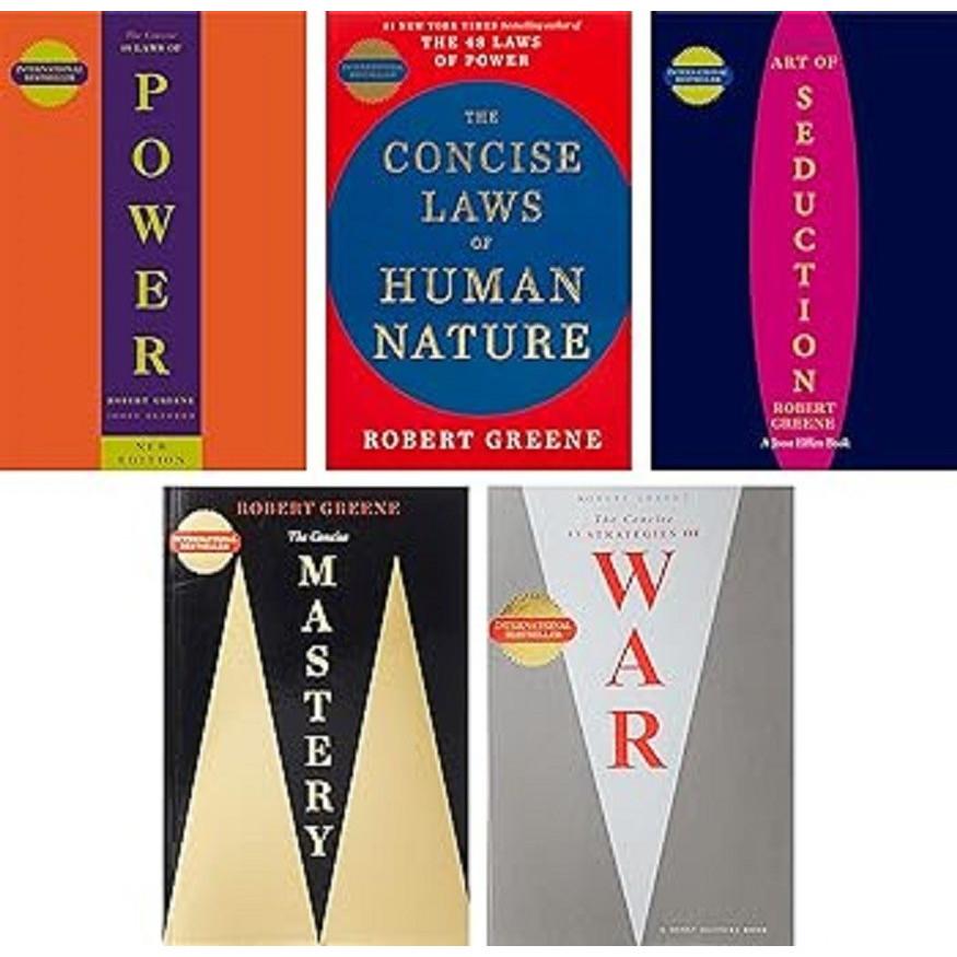 5 Books Set By Robert Greene Paperback UKN1319
