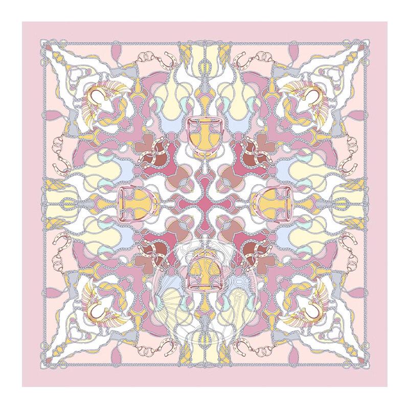 Aurora Master Edition Mulberry Silk Square Scarf, 90x90cm