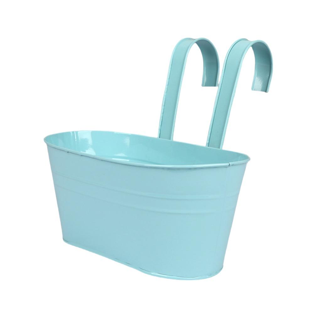 

Однотонная подвесная корзина, держатель для хранения растений, садовые принадлежности, гидропонные цветочные горшки синий