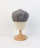 Yunibeosyeolkemiseuteuli Linen Logo Gray Banding Hunting Cap