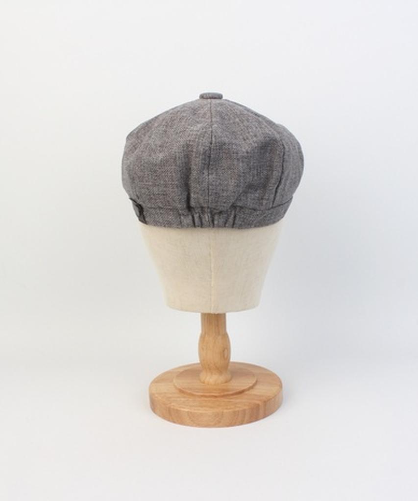 Yunibeosyeolkemiseuteuli Linen Logo Gray Banding Hunting Cap