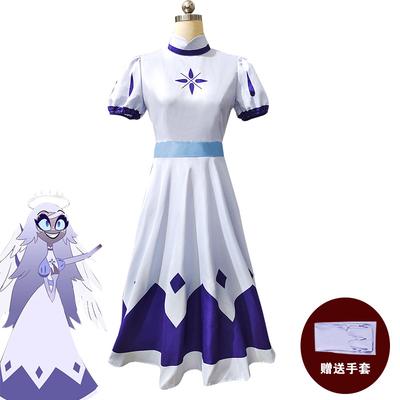 American TV Hell Inn Angel Emily Cos Costume Cosplay Cospaly Dress Costume