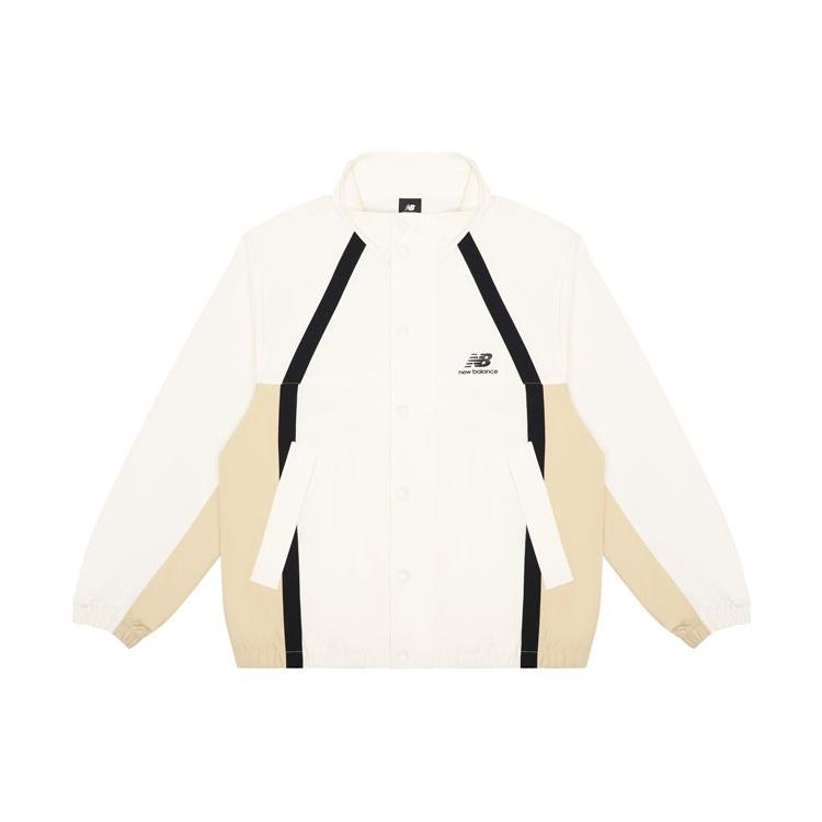 New Balance Men s New Balance Casual Sports Breathable Woven Jacket White AMJ13358-IV XL
