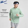 Warrior Men's Half-Zip Quick Dry Long Sleeve Training Top