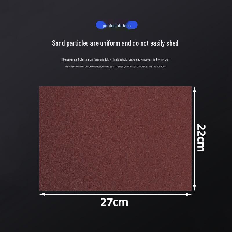 Philips 2000 Grit Wear-Resistant Sandpaper for Wet Sanding Walls, Wood, Metal