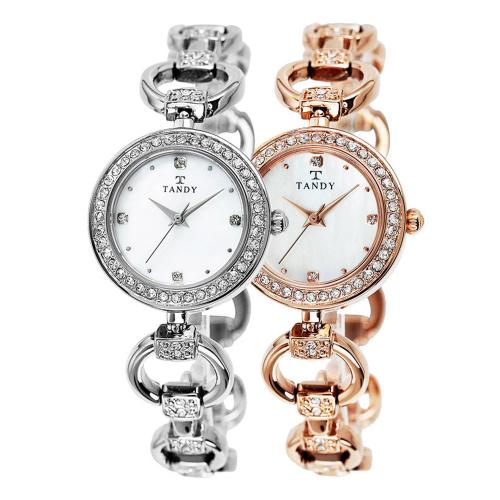 [TANDY] TANDY Modern Classic Women s Metal Watch 4016 Silver