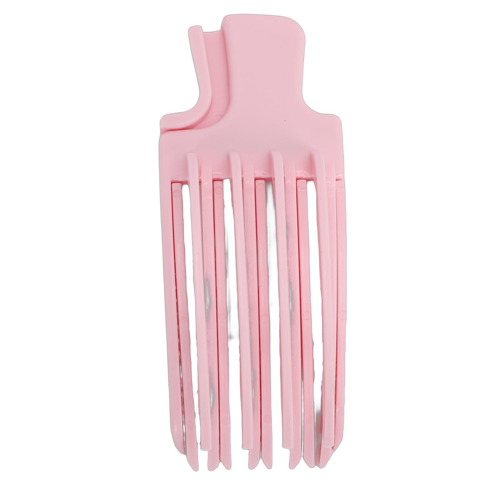 Volumengebender Haarclip Sofortiger Haaransatz-Kamm Hitzebeständiges Unisex-Haarstyling-Werkzeug für flaches dünnes Haar Rosa white