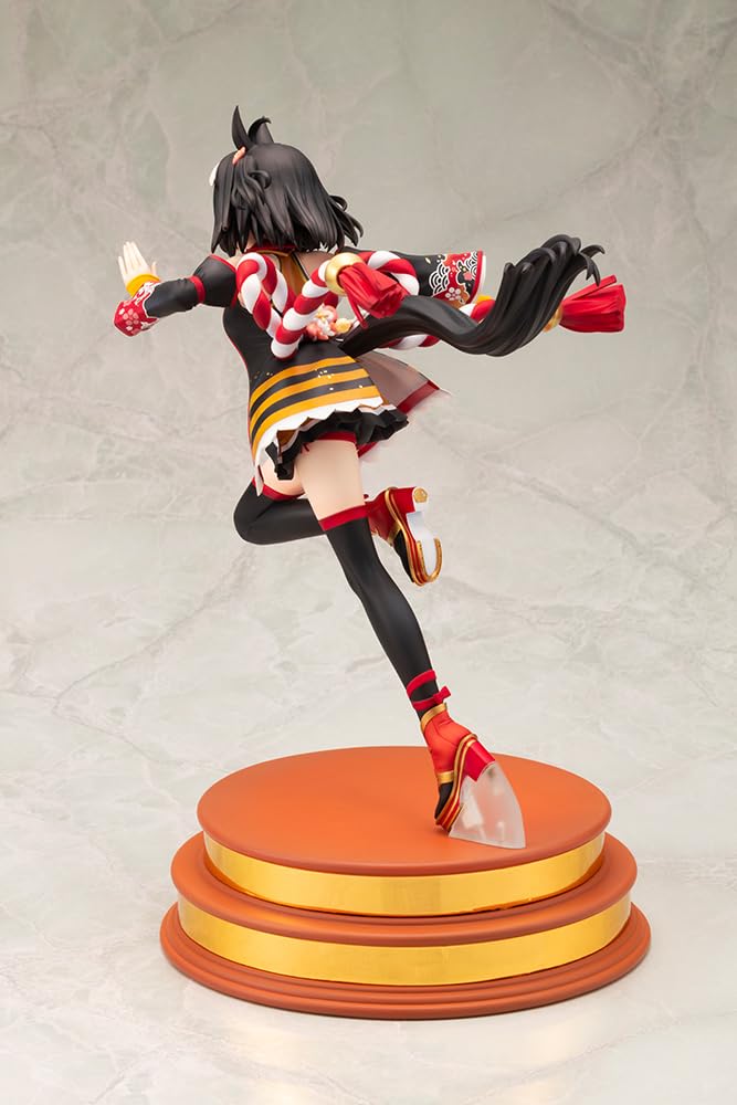 Kotobukiya Uma Musume Pretty Derby by the Approaching Kitasan Black Scale PVC Painted Finished Figure [Pushed Heat] 1/7
