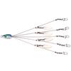Umbrella Rigs Fishing Rigs 5 Arm Rigs Swimbait Set with 4 Leaf