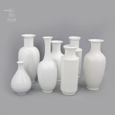 Jingdezhen Porcelain Zen Vase & Flower Plate Collection