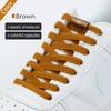 No Tie Elastic Shoelaces with Secure Metal Lock, Lazy Speed Laces for Adult Running Sneakers Sports Shoes