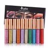 10 Colors Glitter Liquid Eyeliner Waterproof Metallic Pigmented Silver Gold Colorful Eyeliners