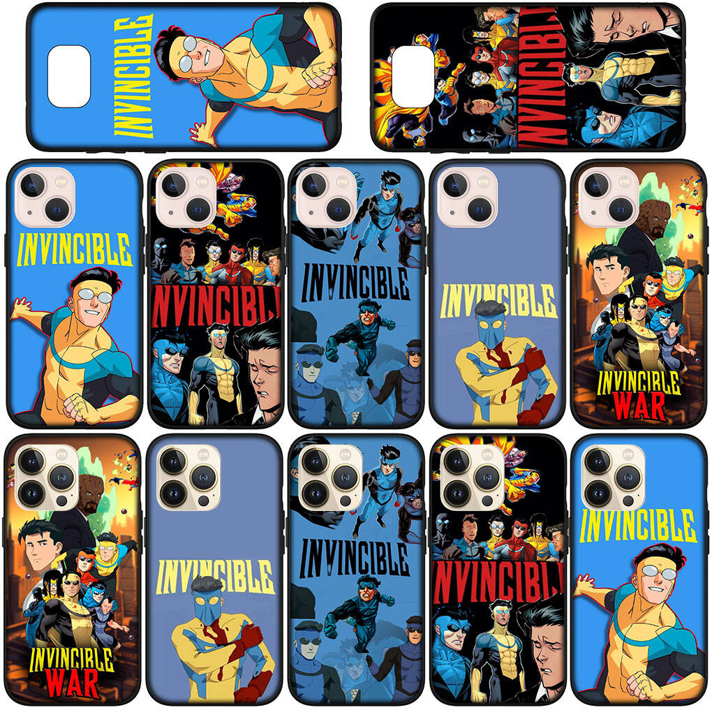 Phone Case for iPhone 17 16 15 Plus Huawei P30 P20 Lite Redmi Note 14 12 11 13 Pro Max OPPO A60 A80 A40 A18 A38 A54 Poster I-Invincibles Collage Cover