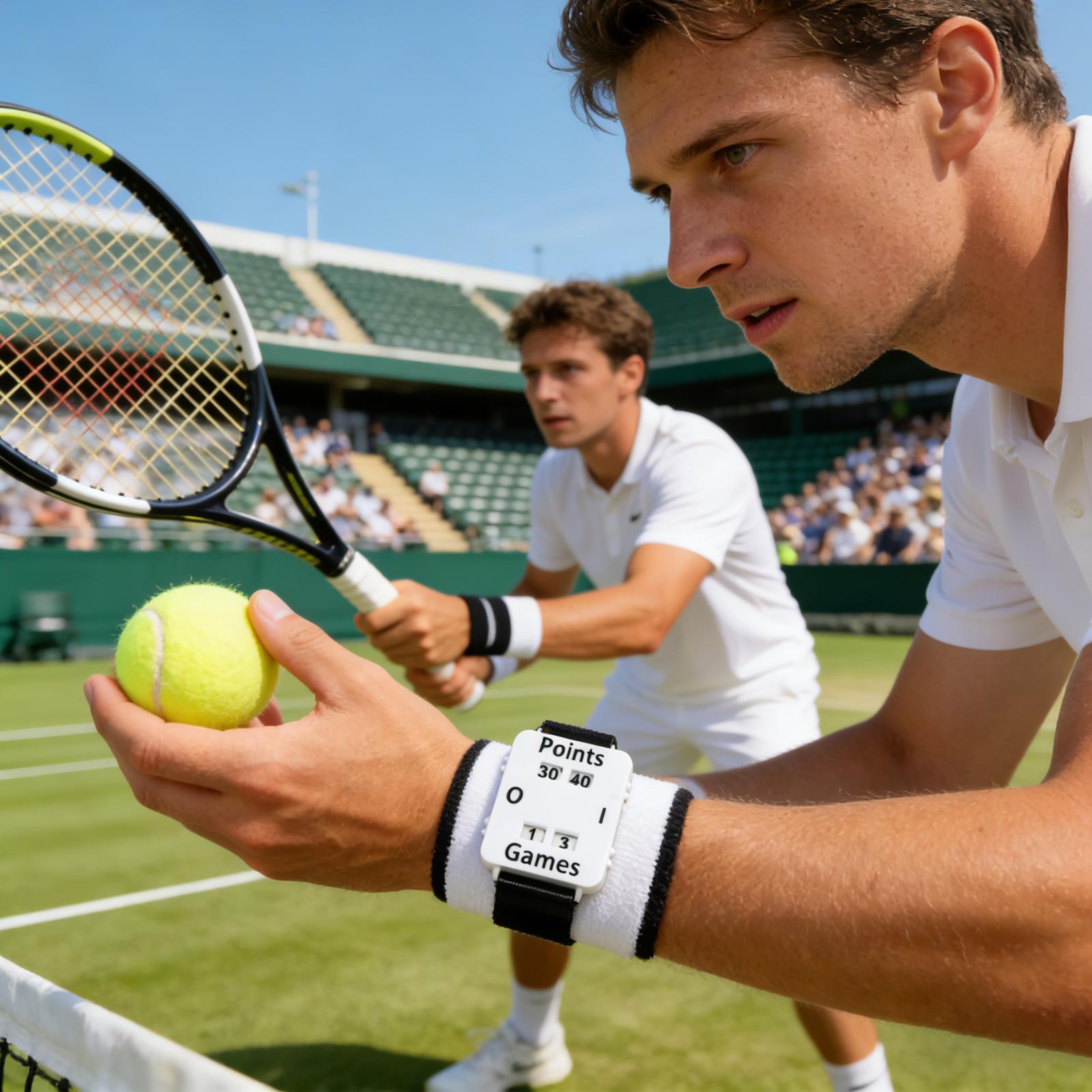 

Score Keeper Wrist Band Adjustable Portable Wristband Tennis Wrist Strap Score Board For Adults Scorekeeper Men Women Outdoor China Mainland