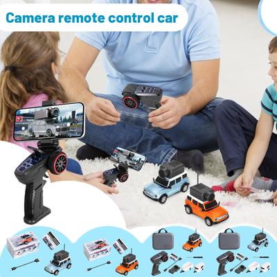 Liema Remote Control Camera Car 1:64 Mobile Phone Children's Toy Gift Boys And Girls All Like It