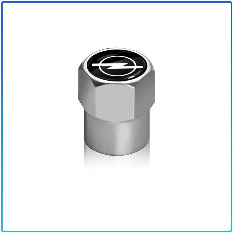 4Pcs Car Wheel Tires Bolt-in Valve Caps Badge Car Accessories For Opel Astra C G H Insignia J K Zafira B Corsa Vectra C Corsa C