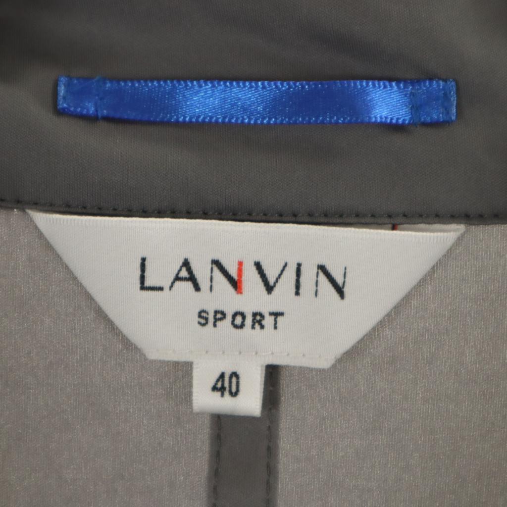 LANVIN SPORT Windbreaker 40 Gray Jacket Men's Used