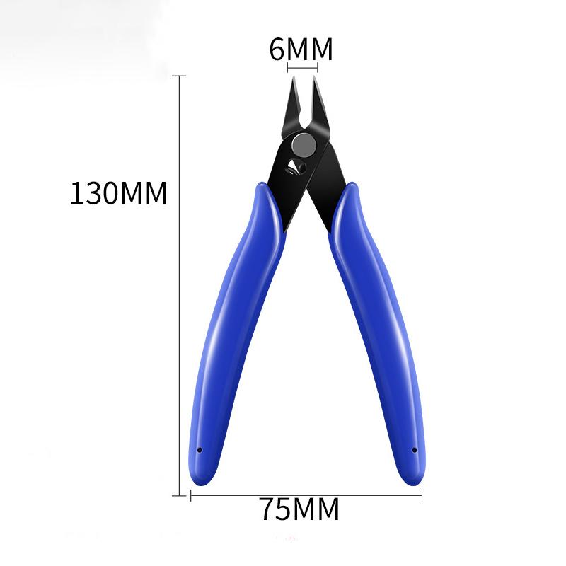 1Pcs 170 Cutting Plier Electrical Wire Cable Cutter Metal Side Snips Flush Pliers Convenient Durable Tool Pliers