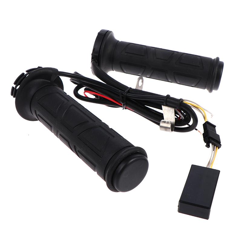 Upgrade Adjustable Motorcycle Handlebar 22Mm Electric Heated Handle Heating Grip