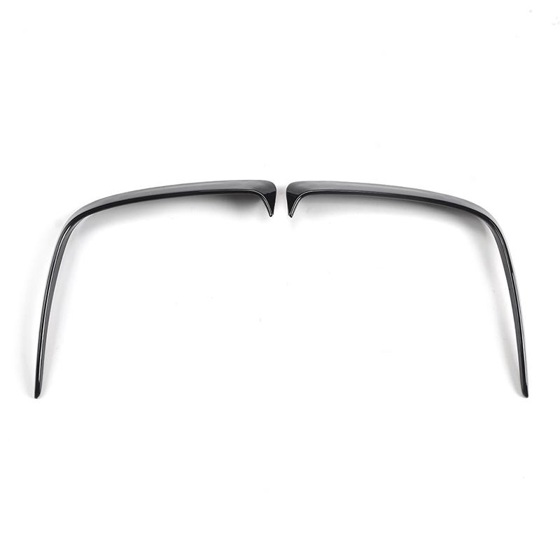 Rhyming Car Rear Bumper Splitter Spoiler Canards Vent Trim Fit For Mercedez Benz W176 A200 A250 A45 AMG Hatchback 2013 -