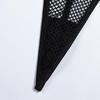 Aduloty Ladies Sexy Lingerie Mesh Hollow Perspective Thin Section Summer Erotic Underwear Underwire Hanging Neck Sling Bra Set