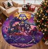 Final Fantasy Pattern Round Rug, Indoor/Outdoor Mat, for Picnic, Gameroom, Bedroom, Office, Living Room, Home Decor Carpet, Birthday Gift