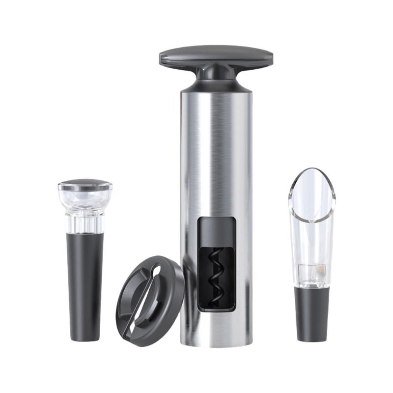 Ergonomic Designs Wine Opener With  spirals Drill For Easy Opening Of Various Wine Bottles At Homes Or Restaurants