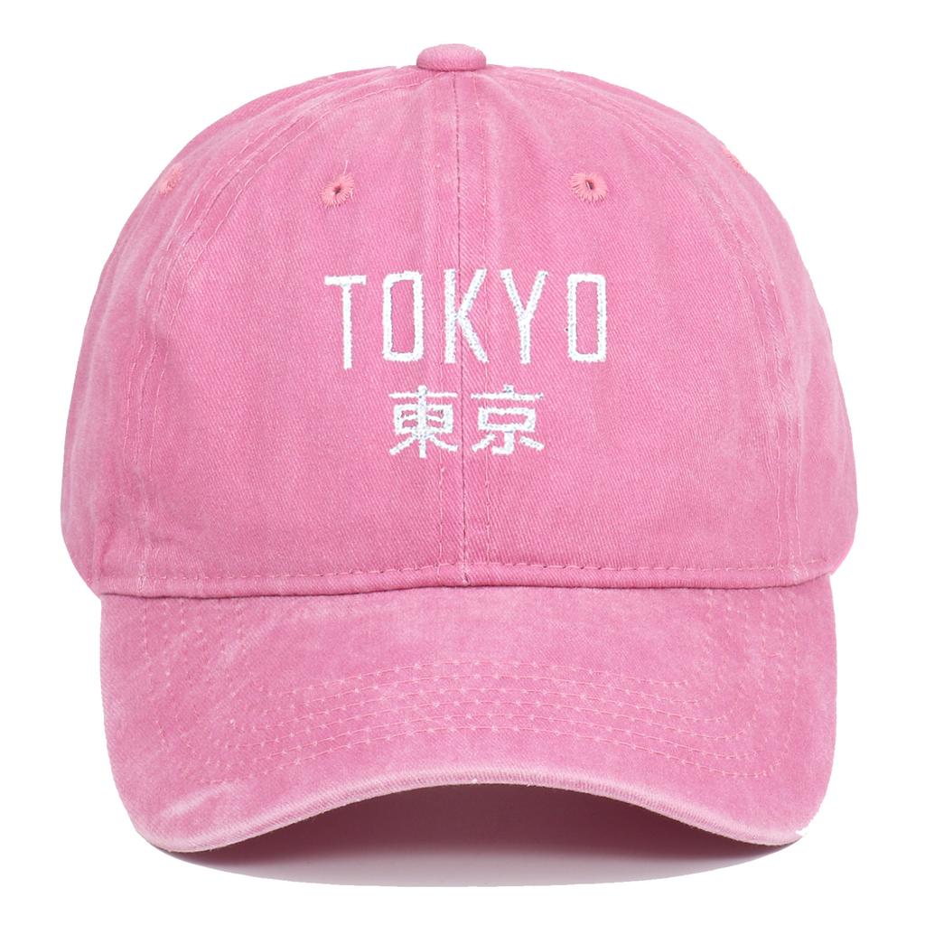 1pc Tokyo Japan Casual Baseball Cap Running Hippie Hip Hop Hat Summer Sun Protection Couple Unisex-Teens Streetwear Snapback Cap