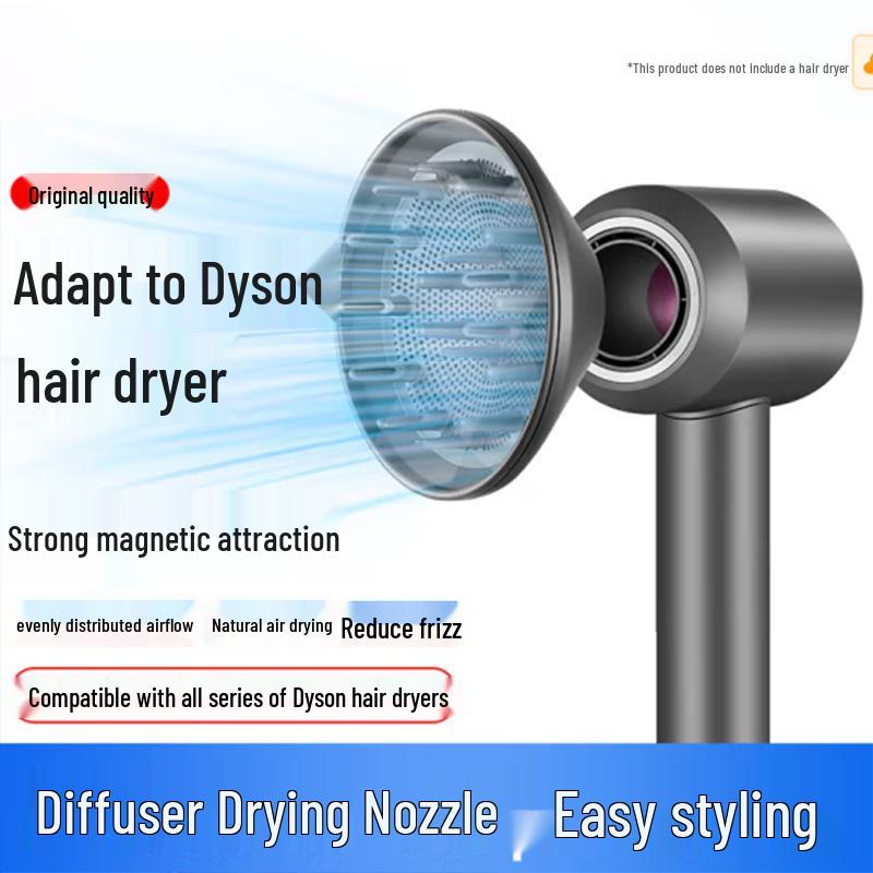 

High-Speed Negative Ion Hair Dryer Nozzle - Household Hair Care Accessory Purple